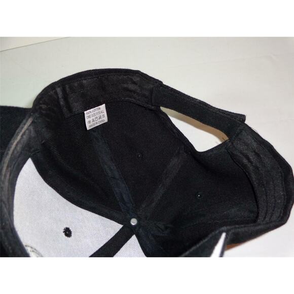 Bengals Football Cap Hat Cincinnati Adjustable Black -0313T22 - Picture 2 of 2